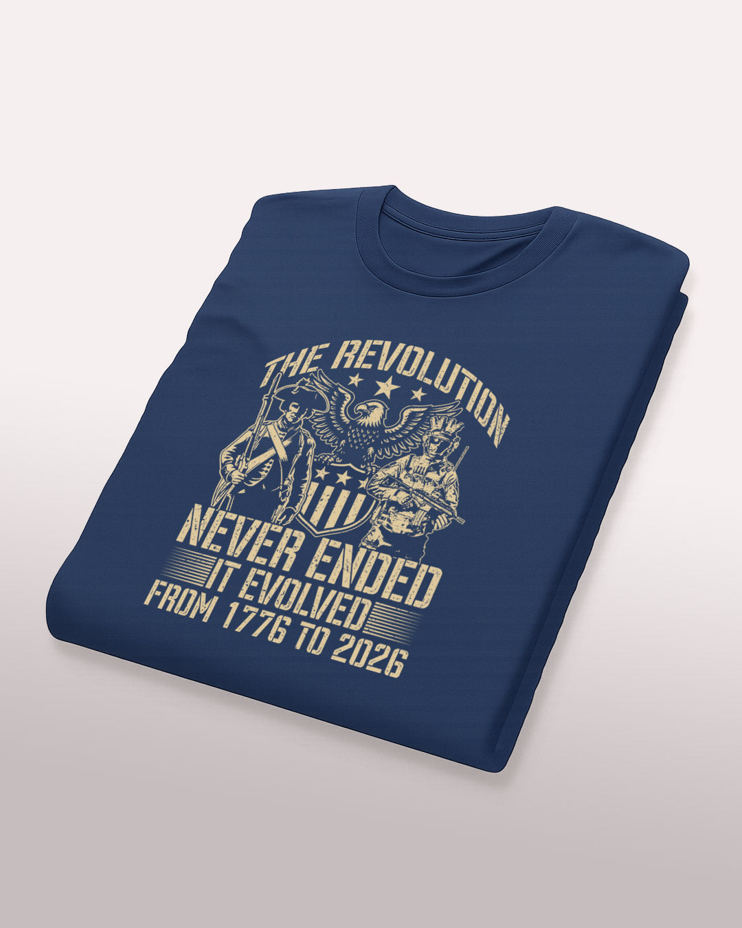 "The Revolution Never Ended" – 1776 to 2026 Tee