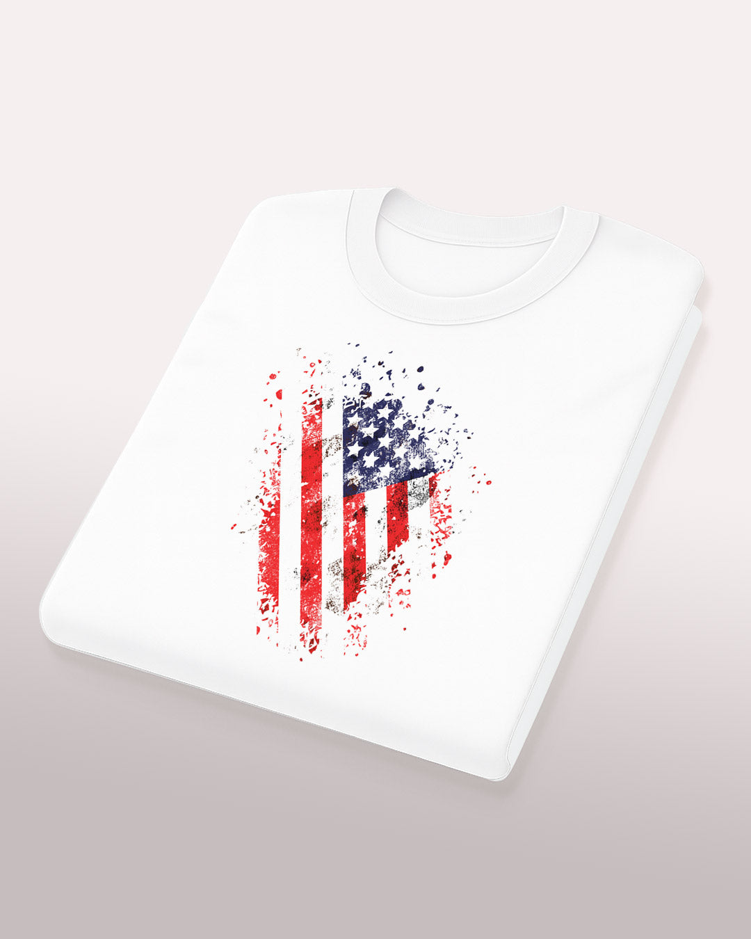 Weathered USA Flag T-Shirt