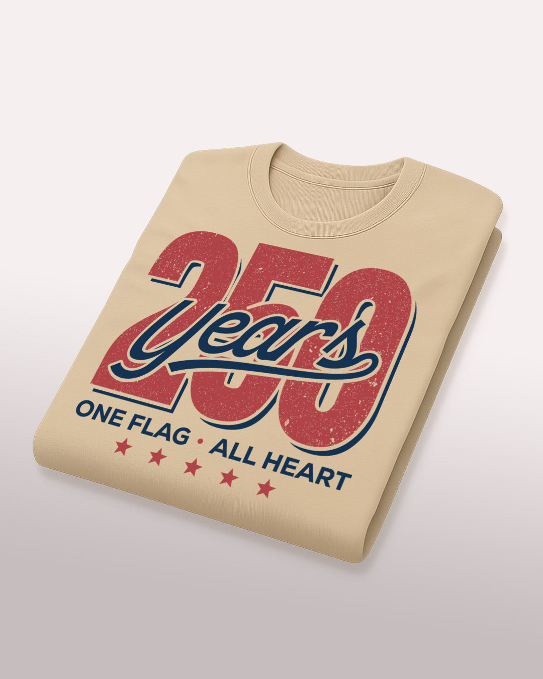 250 Years - One Flag, All Heart T-Shirt