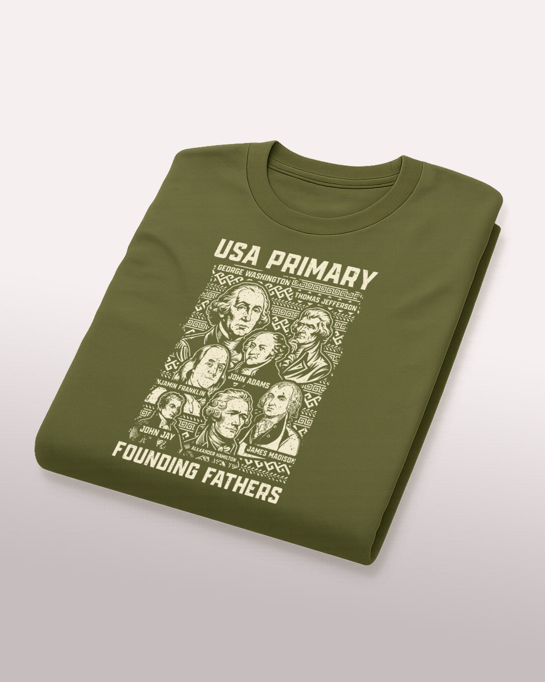 "USA Primary – Founding Fathers Ballot" Tee