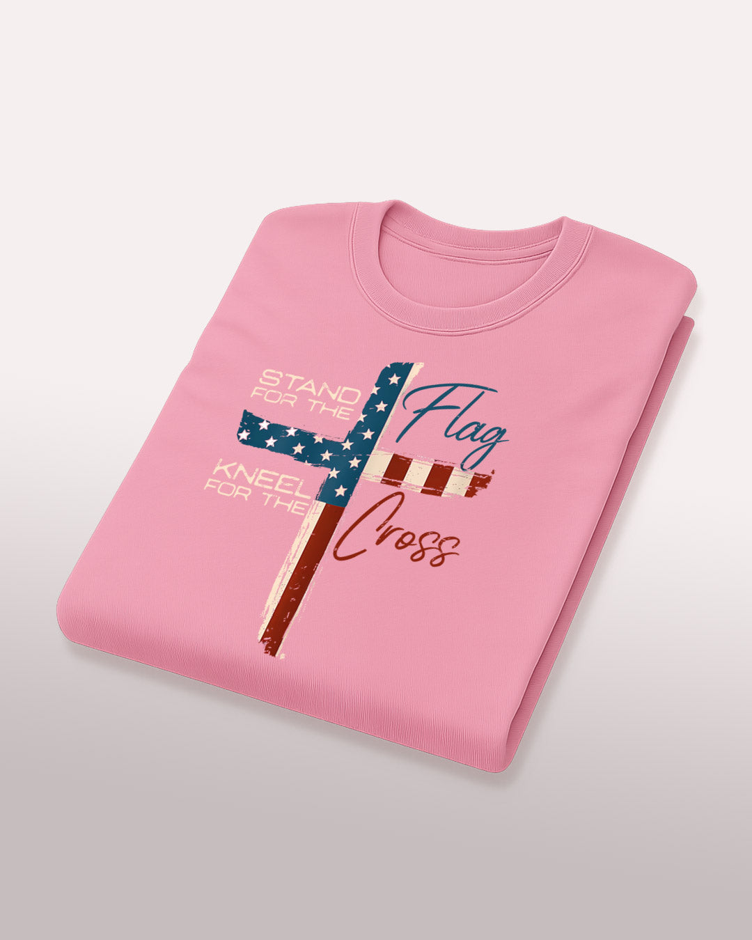 Stand for the Flag, Kneel for the Cross Tee