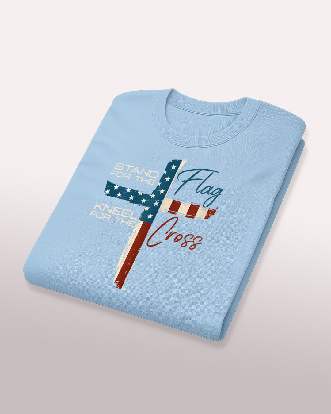Stand for the Flag, Kneel for the Cross Tee