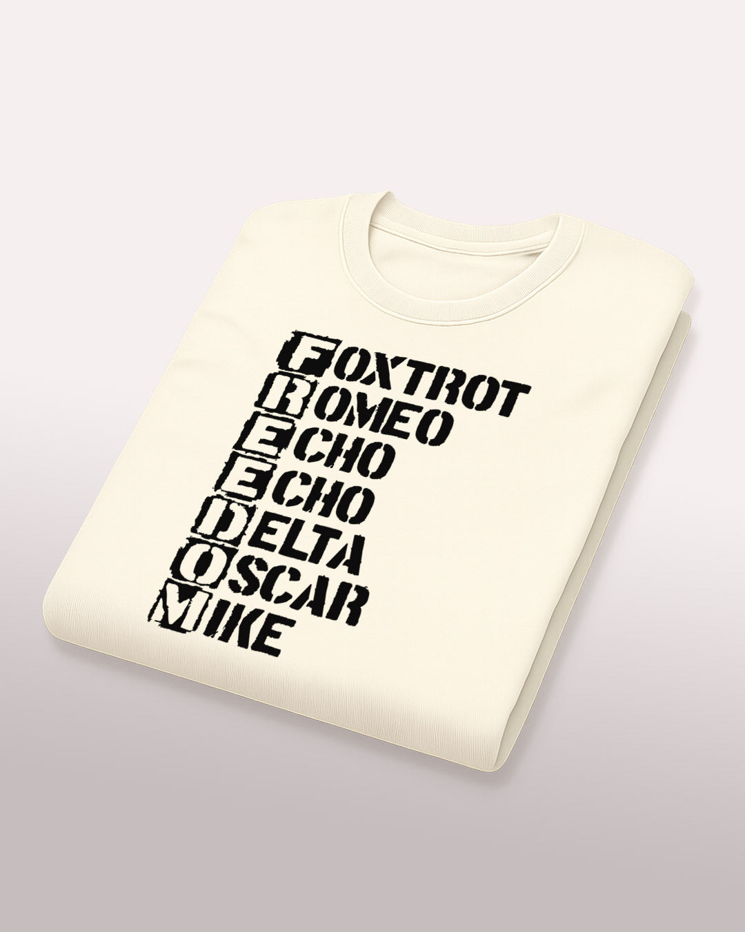Foxtrot Romeo Echo Echo Delta Oscar Mike Tee