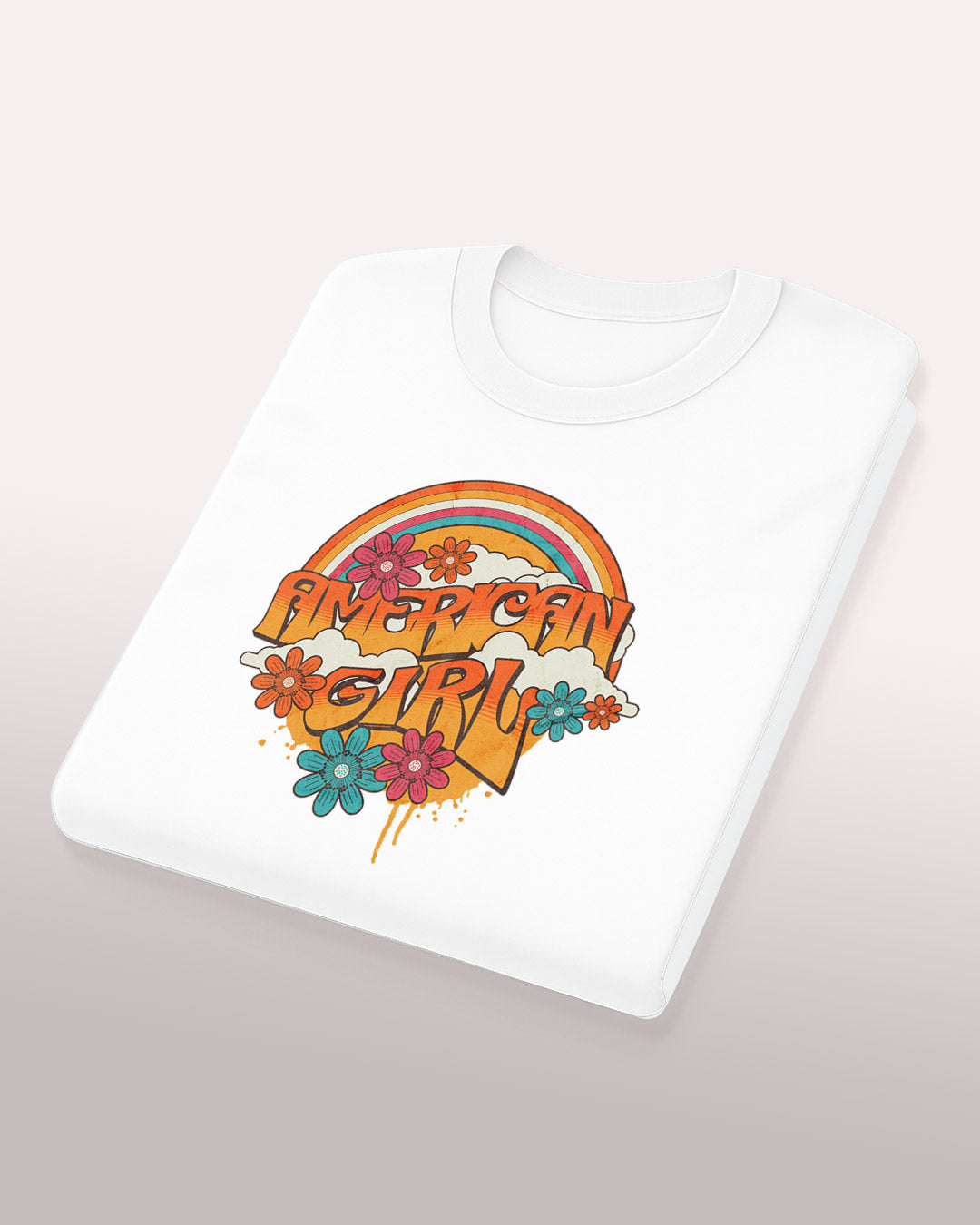Retro American Girl Tee
