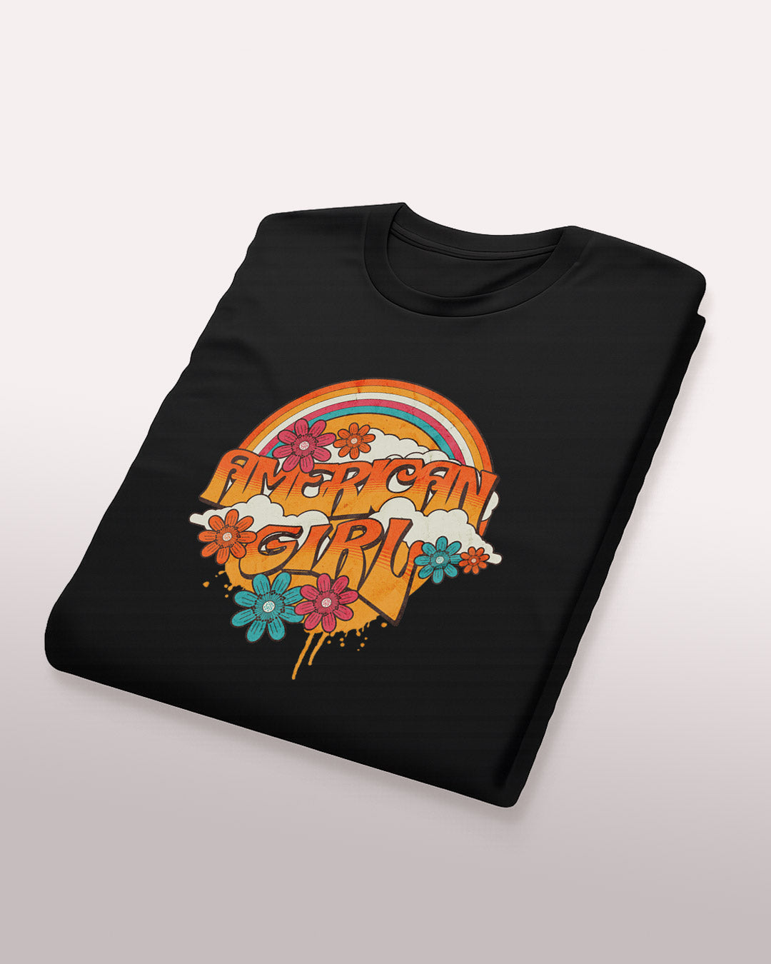 Retro American Girl Tee
