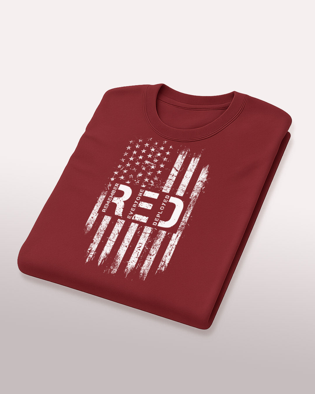 R.E.D. Friday Tee – Remember Everyone Deployed ❤️🤍💙