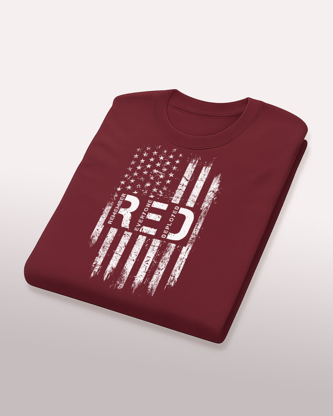 R.E.D. Friday Tee – Remember Everyone Deployed ❤️🤍💙